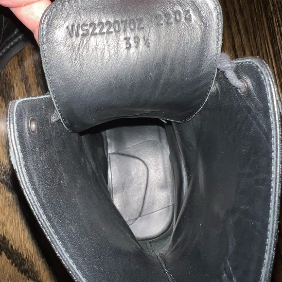 Hermes Kelly Ankle boot size 39.5 EU Glossed Calfskin black - Picture 10 of 16